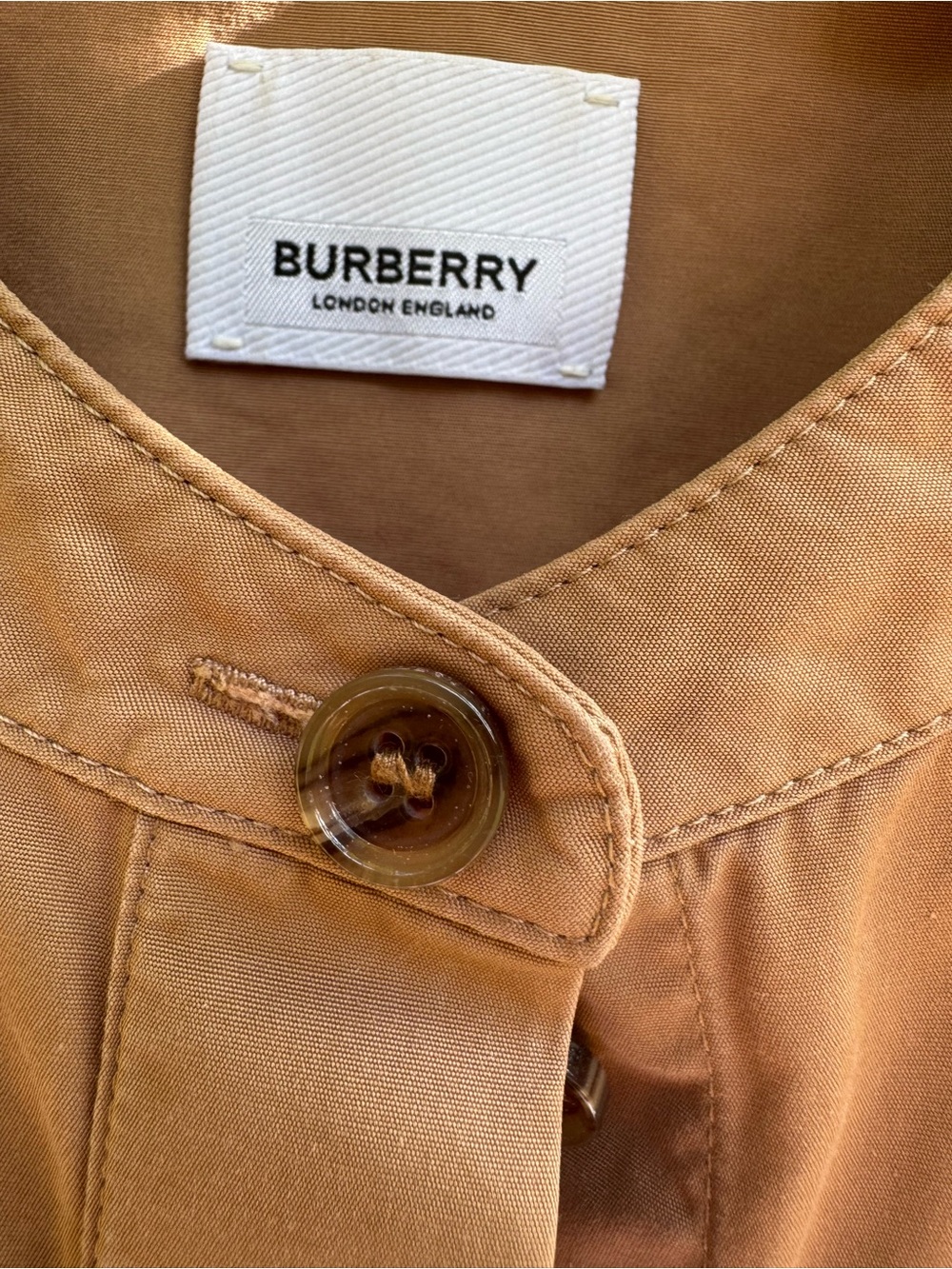 Burberry Prorsum Label Camel Shirt Dress IT 50/ UK 18 / US 16 - Picture 16 of 16